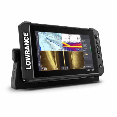 Lowrance Elite FS 9 Transducteur d'imagerie active 3 en 1 C-Map Contour+